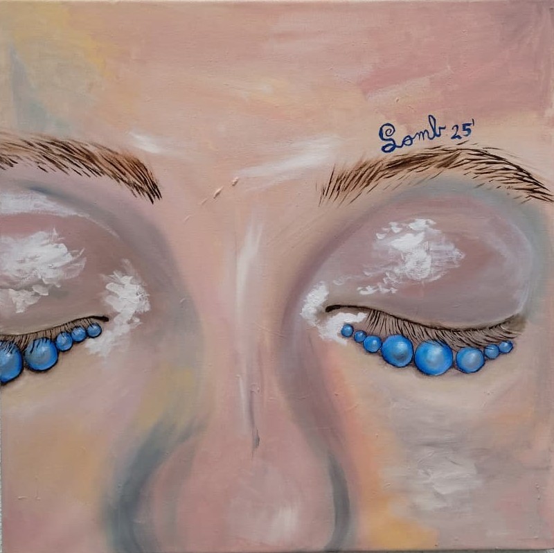 "Refugio" óleo sobre lienzo 50x50cm 2025